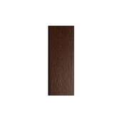 Placa gard WPC forma romb, 3D, culoare Maro, Dimensiune 120x4000mm, Grosime 20.5mm