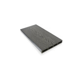 Placa gard tip scandura din WPC lemn compozit, 150x20.6mm, textura lemn gri