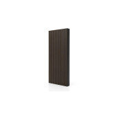Placa gard tip scandura din WPC lemn compozit, 150x20.6mm, textura periata gri
