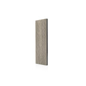 Placa Gard 3D Ambele Fete Textura Lemn WPC Gri Deschis, Dimensiune 150x20mm, Lungime 2m sau 4m