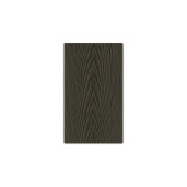 Placa Gard 3D Ambele Fete Textura Lemn WPC Gri Inchis, Dimensiune 150x20mm, Lungime 2m sau 4m
