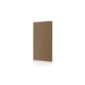 Placa Gard 3D Ambele Fete Textura Lemn WPC Maro, Dimensiune 150x20mm, Lungime 2m sau 4m