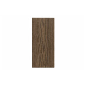 Placa gard WPC 3D ambele fete, Maro, Dimensiune: 150x4000mm, Grosime: 21mm