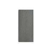 Placa gard WPC 3D ambele fete, Negru, Dimensiune: 150x4000mm, Grosime: 21mm