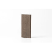 Placa gard tip scandura din WPC lemn compozit, 150x20.6mm, textura lemn maro