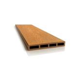 Placa gard tip scandura din WPC lemn compozit, 150x20.6mm, textura lemn bej