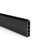 Placa gard WPC cu imbinare, gri, 20x150x4000mm