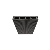 Placa Decking WPC Negru 146x24mm, L 3800mm, Gama ECO 3800 mm