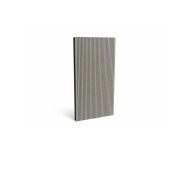Placa deck terasa WPC 3D, tip pardoseala/dusumea WPC, 145x25 mm, gri deschis lemn 3800 mm