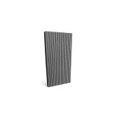 Placa deck terasa WPC 3D, tip pardoseala/dusumea WPC, 145x25 mm, gri antracit lemn 3800 mm