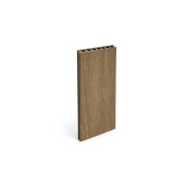Placa WPC decking antichizat /dungi stejar inchis, gol rotund Dimensiune: 146x22.8mm, Lungime: 3800mm