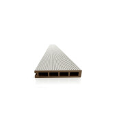 Placa Final Deck WPC Gri Deschis , Dimensiune 146x25mm L 4000mm