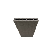 Placa deck terasa WPC PREMIUM, tip pardoseala/dusumea WPC, placa co extrudata, 145x22mm, gri lemn, model No Gap 3800 mm