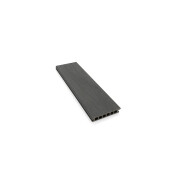 Placa deck terasa WPC PREMIUM, tip pardoseala/dusumea WPC, placa co extrudata, 145x22mm, gri lemn, model No Gap 3800 mm