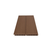 Placa deck terasa WPC PREMIUM, tip pardoseala/dusumea WPC, placa co extrudata, 145x22mm, maro lemn, model No Gap 3800 mm