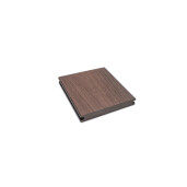 Placa decking WPC coextrudat, 140x20 mm, 3800 mm, maro, dubla fata simpla si 3D, rezistent exterior