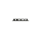 Riflaj WPC canelat negru, Dimensiune: 219x26mm, Lungime 3600mm