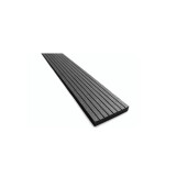 Fasie 3D, terminatie, 150 x 10mm X 4000 mm, gri antracit