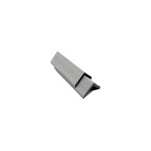 Cornier Perimetral, WPC 3D, 50 x 50 mm X 3000 mm, gri deschis