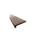 Treapta Decking 3D WPC, dimensiune 300 x 60 x 24 mm, culoare maro