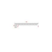 Treapta Decking 3D WPC, dimensiune 300 x 60 x 24 mm, culoare maro