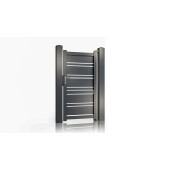 Poarta pietonala aluminiu 900x1800 mm, model Neptun, gri antracit
