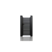 Poarta pietonala aluminiu 900x1800 mm, model Taurus, gri antracit