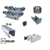 Sistem autoportant cu sina zincata pentru deschidere de 8 metri 500kg