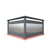 Balustrada Poseidon Aluminiu