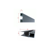 Balustrada cu LED, Bacus, Aluminiu