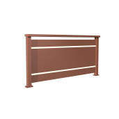 Balustrada cu LED, Bacus, Aluminiu