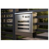 Cutie postala Inox, Design Modern, Calitate Premium