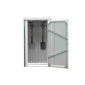 Magazie dulap depozitare gradina GoodBox Small, casuta depozitare unelte, Basic, Otel zincat