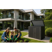 Magazie depozitare gradina WonderBox, casuta depozitare unelte, Premium, Otel zincat