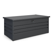 Cufar depozitare gradina SuperiorChest 400 litri, lada depozitare unelte, Basic, otel zincat