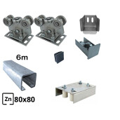 Kit Poarta Autoportanta D6, 9m sina, greutate sustinuta 600kg