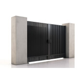Set porti aluminiu 1000x2000 + 3000x2000 mm, model Supernova, gri antracit (Signature)