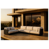 Set mobilier premium din aluminiu, pentru terasa/gradina/balcon, model Kyoto GAMA