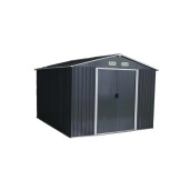 Magazie tip casuta depozitare gradina EasyBox Large 9m2, casuta depozitare unelte, Basic, Otel zincat