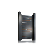 Poarta pietonala aluminiu 900x1800 mm, model Ragnar, gri antracit
