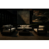Set mobilier premium din aluminiu, pentru terasa/gradina/balcon, model Dubai