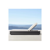 Sezlong premium din aluminiu, pentru terasa/gradina/balcon, model Dubai
