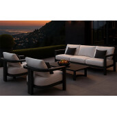 Set mobilier premium din aluminiu, pentru terasa/gradina/balcon, model Parma