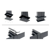 Kit Prelungire pentru Pergola DELUXE si SUPREME, Lungime 3000mm - Extindere Modulara