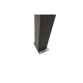Stalp aluminiu 150x150x2000 mm, gri antracit