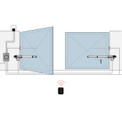 Automatizare porti batante Nice Too 4500 Kit