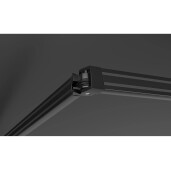 Marchiza retractabila premium 3x2,5 m, actionare manuala, aluminiu, gri antracit