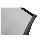 Copertina metalica cu plastic rigid - Culoare policarbonat / transparent - 1050mm